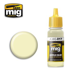 RAL 9001 Cremeweiss 17ml / A.MIG-017