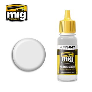 Satin White 17ml / A.MIG-047