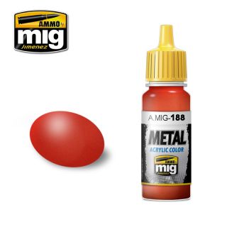 METALLIC Red 17ml / A.MIG-188
