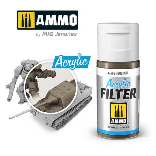 ACRYLIC FILTER Dirt 15ml / A.MIG-0800