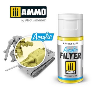 ACRYLIC FILTER Yellow 15ml / A.MIG-0825
