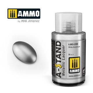 A-STAND White Aluminium  30ml / A.MIG-2305
