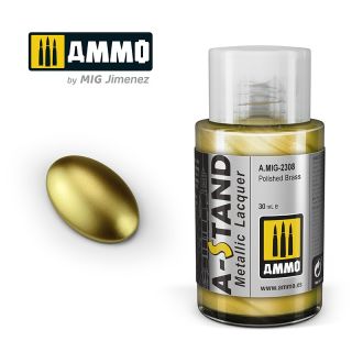 A-STAND Polished Brass 30ml / A.MIG-2308
