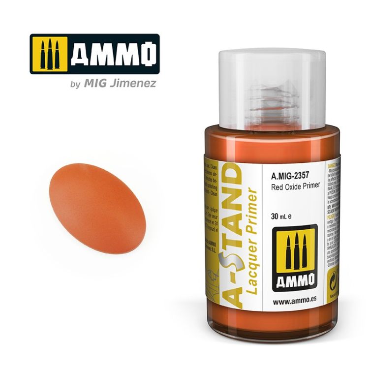A-STAND Red Oxide Primer 30ml / A.MIG-2357
