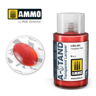 A-STAND Transparent Red 30ml / A.MIG-2401