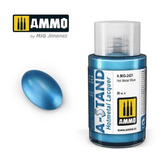 A-STAND Hot Metal Blue 30ml / A.MIG-2421