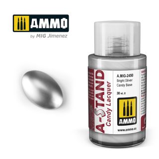 A-STAND Bright Silver Candy Base 30ml / A.MIG-2450