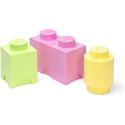 LEGO úložné boxy Multi-Pack 3ks pastelové