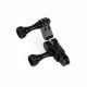 Aluminum Alloy 360 Degrees Adapter for Action Cameras
