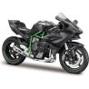 Model v měřítku 1:12 Maisto 39198 silničního motocyklu Kawasaki Ninja H2R nejen pro sběratele. Detailní provedení, velmi přívětivá cena, délka 16 cm. Model je v podobě stavebnice.