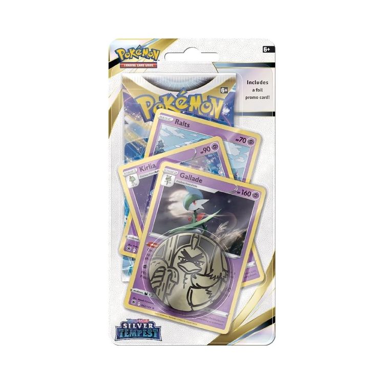 Pokémon: Gallade Premium Checklane Blister - Silver Tempest