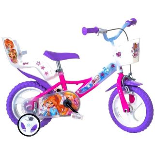 DINO Bikes - Dětské kolo 12" Winx