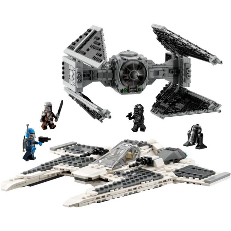 LEGO Star Wars - Mandalorianská stíhačka třídy Fang proti TIE