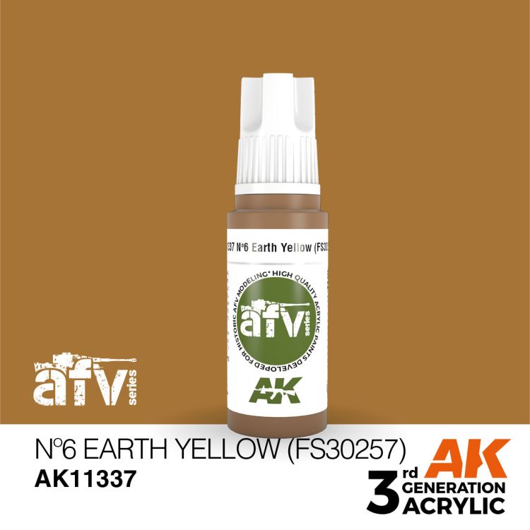 No6 Earth Yellow (FS30257) 17ml
