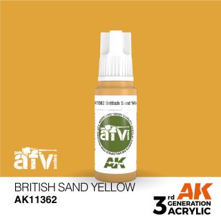 British Sand Yellow 17ml