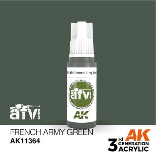 French Army Green 17ml