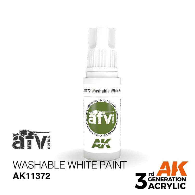 Washable White Paint 17ml