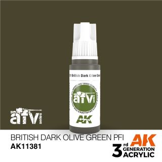 British Dark Olive Green PFI 17ml