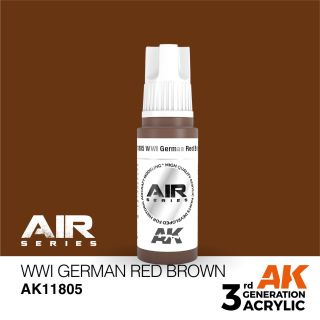 WWI German Red Brown 17ml