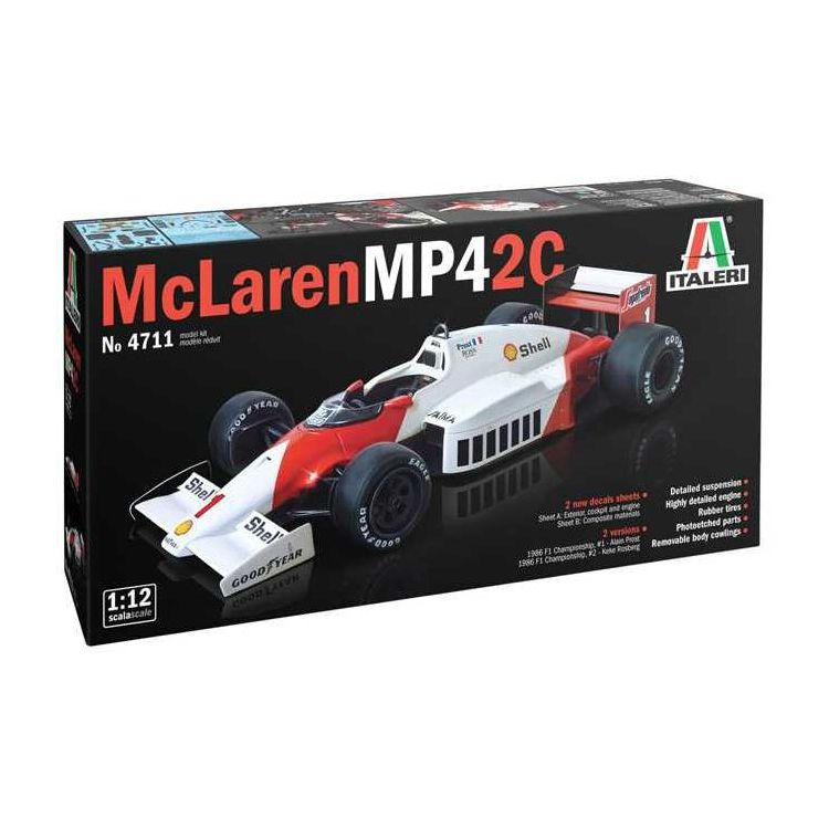 Model Kit auto 4711 - Mc Laren MP4/2C Prost Rosberg (1:12)