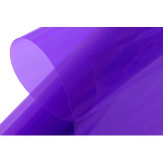 KAVAN nažehlovací fólie - transparentní fialová