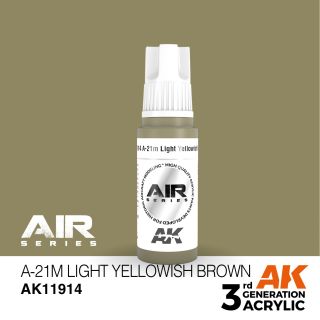 A-21m Light Yellowish Brown 17ml