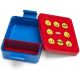 LEGO box na svačinu 170x135x69mm - Ninjago červený