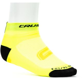 Cyklistické ponožky CRUSSIS, žluto/černé