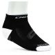 Cyklistické ponožky CRUSSIS, černo/bílé