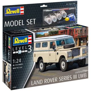 ModelSet auto 67056 - Land Rover Series III LWB (commercial) (1:24)