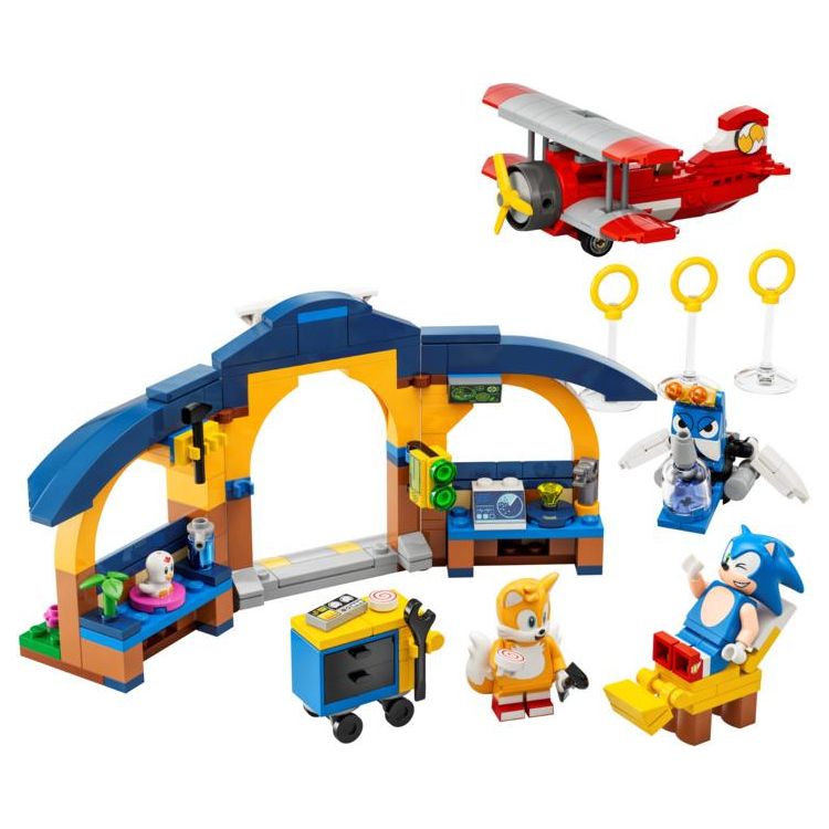 LEGO Sonic - Tailsova dílna a letadlo Tornádo