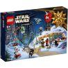 Odpočítávejte dny do Vánoc ve vzdálené galaxii se stavebnicí Adventní kalendář od LEGO® Star Wars™ pro rok 2023.