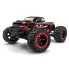 Model Monster truck v měřítku 1:16 s pohonem všech kol 4x4, poháněný stejnosměrným motorem vč. RC volantové soupravy 2,4 GHz a pohonného akumulátoru. Voděodolný regulátor a přijímač.