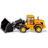 Kovový model nakladače JCB 457 WLS v měřítku 1:87 od značky Siku. Model obsahuje kloubové zatáčení, přední pohyblivé rameno s výklopnou lžící a maketami pístů, pogumovaná kola. Vhodné pro hraní i sběratelství. Kvalitní zpracování z kovu a plastu.