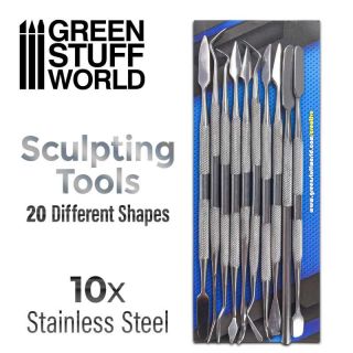 10x Sculpting Tools / 10x sochárske nástroje