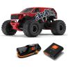 Auto na dálkové ovládání Arrma Gorgon 1:10 Smart RTR, je cenově dostupný RC model typu Monster Truck s náhonem 2WD, nezávislým zavěšením, olejovými tlumiči, proporcionálním řízením a stejnosměrným motorem. RC souprava SLT 2.4 GHz. V balení NiMH baterie a USB nabíječ.