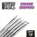 Colour Shapers Brushes SIZE 0 - WHITE SOFT / Štetce na tvarovanie veľkosť 0 mäkké