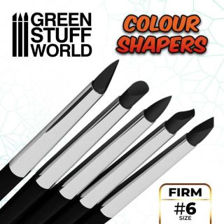 Colour Shapers Brushes SIZE 6 - BLACK FIRM / Štetce na tvarovanie veľkosť 6 pevné