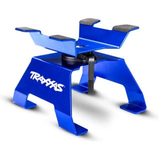 Traxxas stojánek na auta malý modrý