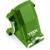 Tuningový díl pro RC modely aut Traxxas X-Maxx, XRT: domeček diferenciálu hliníkový 6061-T6, zelený elox.