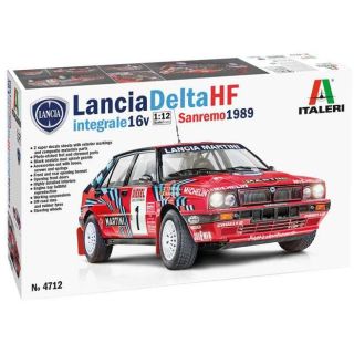 Model Kit auto 4712 - Lancia Delta HF Integrale Sanremo 1989 (1:12)