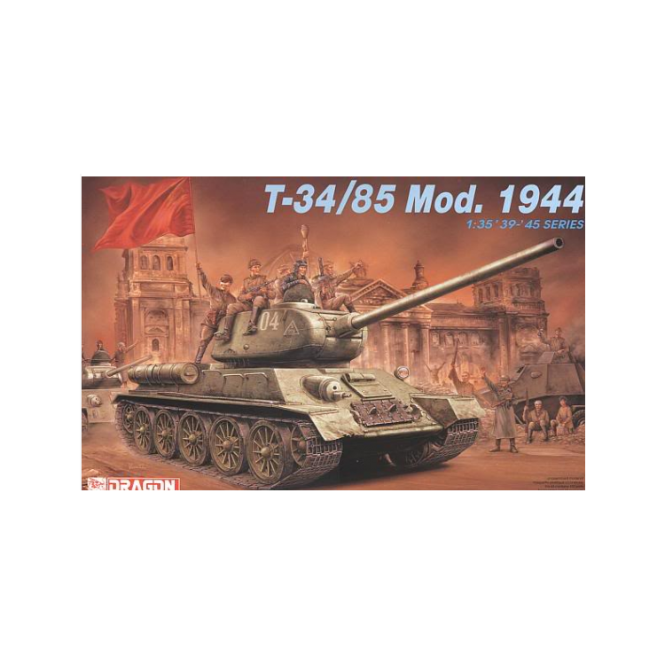 Model Kit tank 6066 - T-34/85 MOD.1944 (1:35)
