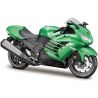 Model v měřítku 1:12 Maisto 39197 silničního motocyklu Kawasaki Ninja ZX-14R nejen pro sběratele. Detailní provedení, velmi přívětivá cena, délka 16 cm. Model je v podobě stavebnice.