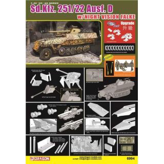 Model Kit military 6994 - Sd.Kfz.251/22 w/NIGHT VISION FALKE (1:35)