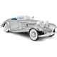 Maisto Mercedes-Benz 500 K Typ Specialroadster 1936 1:18 šedá metalíza