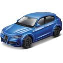 Bburago Alfa Romeo Stelvio 1:43 modrá metalíza