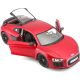 Maisto Kit Audi R8 V10 Plus 1:24 červená metalíza