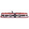 Kovový model tramvaje v měřítku 1:87 od značky Siku. Model obsahuje všechny detaily včetně pantografu a propracovaný interiér. Tramvaj má kloubovou harmonikou. Tramvaje lze spojovat. Vhodné pro hraní i sběratelství. Kvalitní zpracování z kovu a plastu.