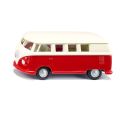 SIKU Super Volkswagen T1 autobus 1:50 červený