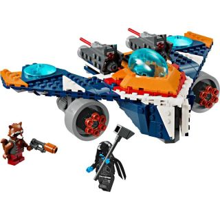 LEGO Marvel - Rocketův tryskáč Warbird vs. Ronan
